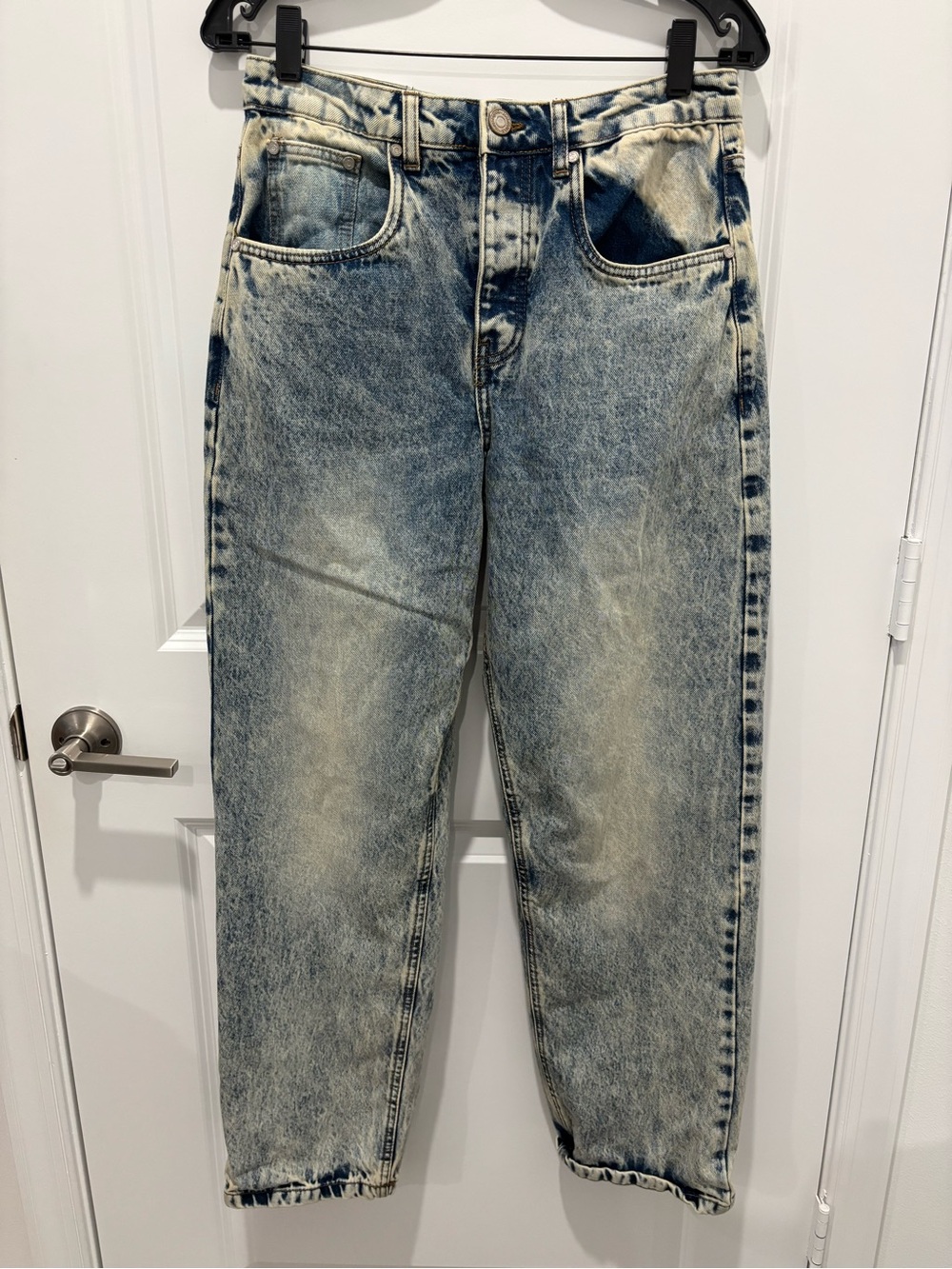 BoohooMAN Jeans Men's 90s Y2K Style Acid Wash Size 28x30